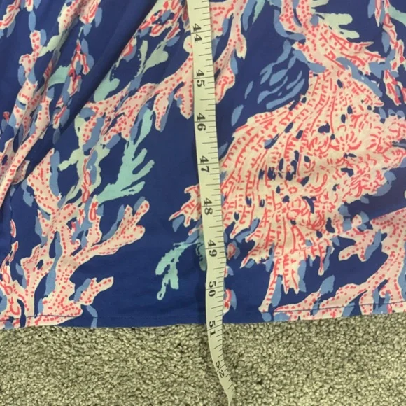 Lilly Pulitzer Blue and Pink Maxi Dress - Picture 5 of 8